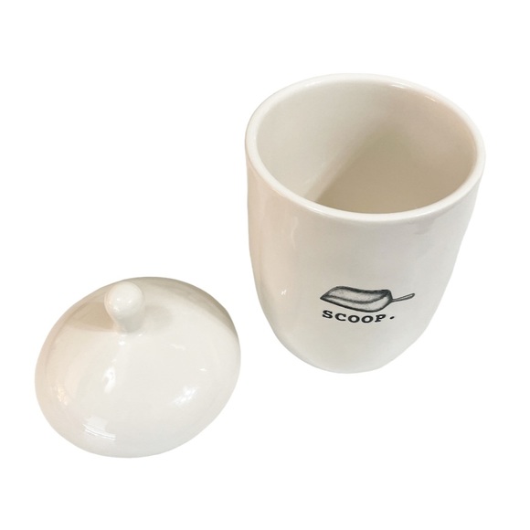 NEW Rae Dunn SCOOP Sugar Jar with Lid - Picture 5 of 6
